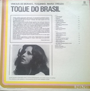 Vinicius De Moraes, Toquinho, Maria Creuza : Toque Do Brasil (LP, Album)