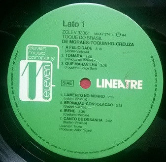 Vinicius De Moraes, Toquinho, Maria Creuza : Toque Do Brasil (LP, Album)