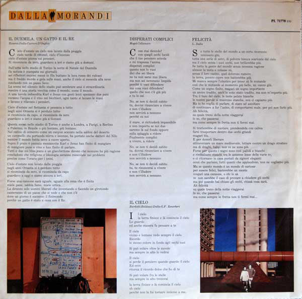 Dalla* / Morandi* : Dalla / Morandi (2xLP, Album, Gat)