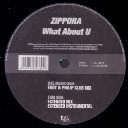 Zippora : What About U (12")