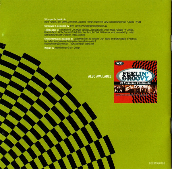 Various : Feelin' Groovy 2 • Swinging 60s Singles (3xCD, Comp)