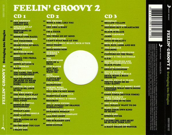 Various : Feelin' Groovy 2 • Swinging 60s Singles (3xCD, Comp)