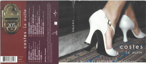 Stephane Pompougnac* : Costes La Suite (CD, Comp, Mixed)