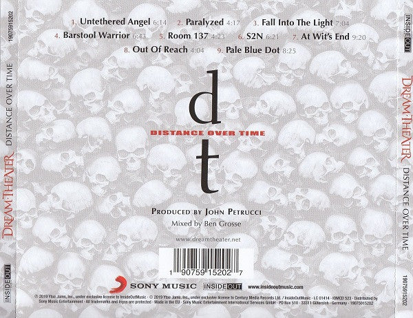 Dream Theater : Distance Over Time (CD, Album)