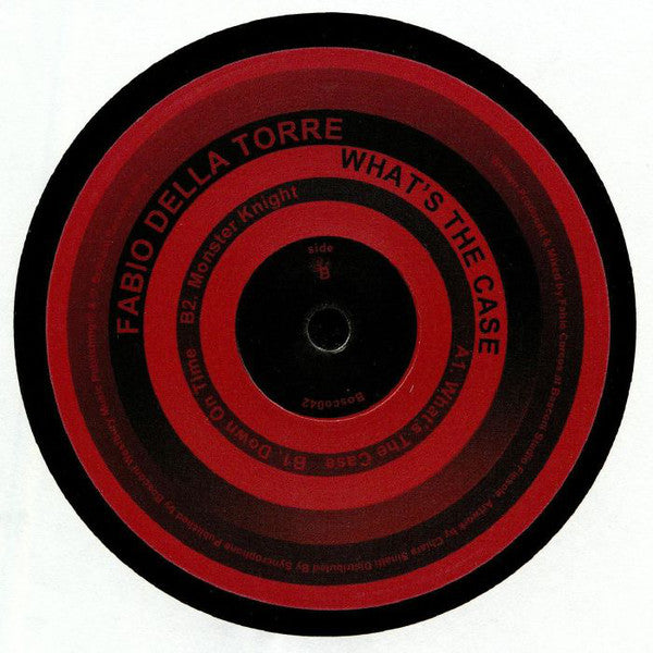 Fabio Della Torre : What's The Case (12")
