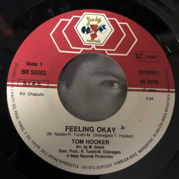 Tom Hooker : Feeling Okay (7")