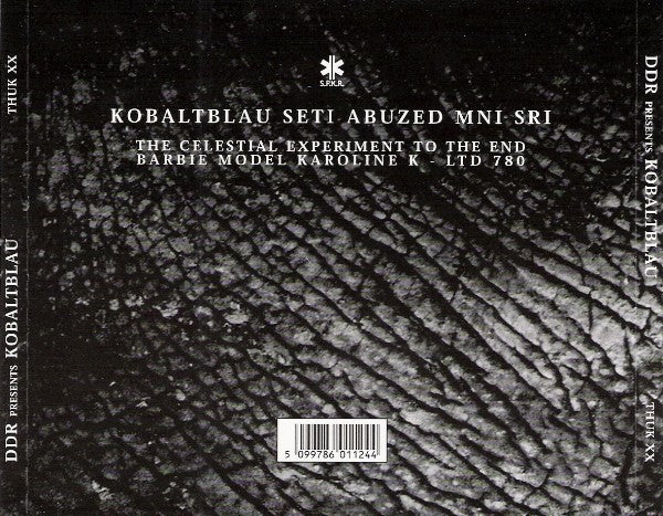 DDR (2) Presents Kobaltblau : Seti Abuzed Mni Sri (CD, Album)