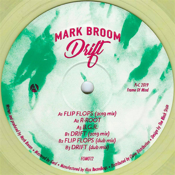 Mark Broom : Drift   (12", Cle)