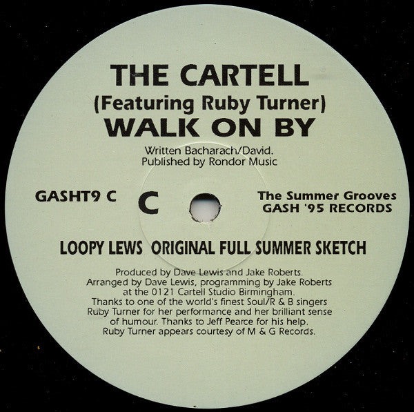 The Cartell Featuring Ruby Turner : Walk On By (2x12")