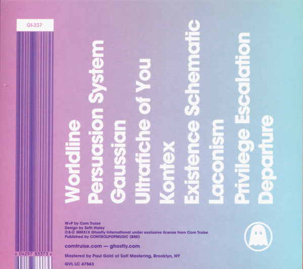 Com Truise : Persuasion System (CD, MiniAlbum)