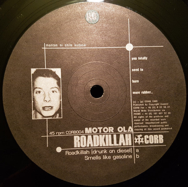 Motor-ola : Roadkillah (Corb Limited Silver Edition) (12", Ltd)