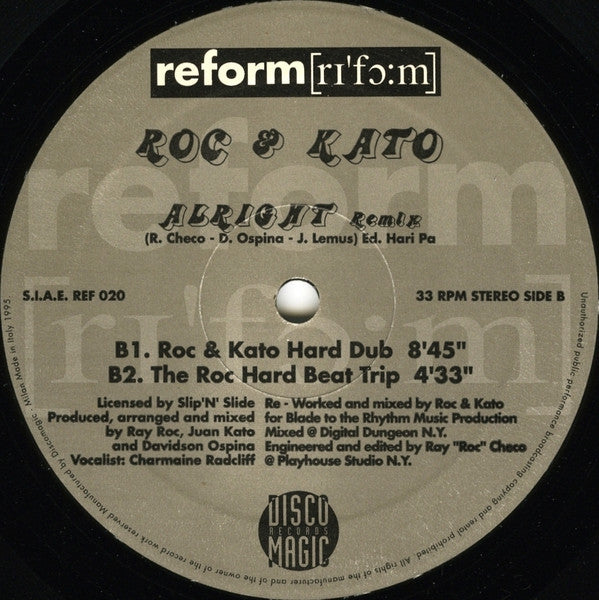 Roc & Kato : Alright (Remix) (12")