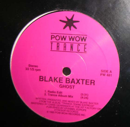Blake Baxter : Ghost (12")