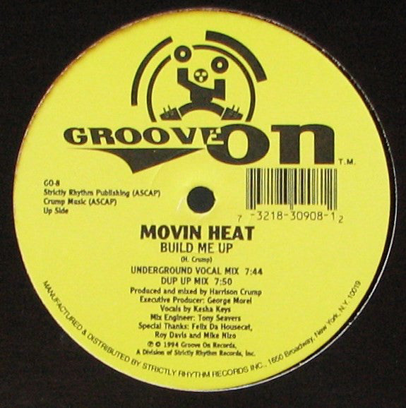 Movin Heat : Build Me Up (12")