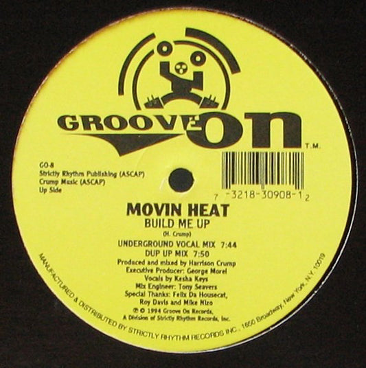 Movin Heat : Build Me Up (12")