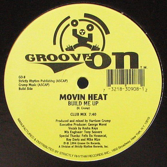 Movin Heat : Build Me Up (12")