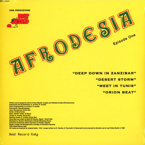 Afrodesia (3) : Episode One (12")