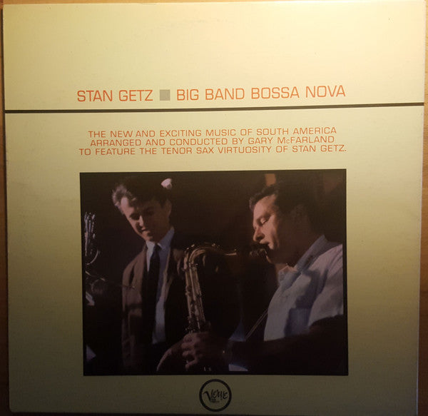 Stan Getz : Big Band Bossa Nova (LP, Album, Wad)