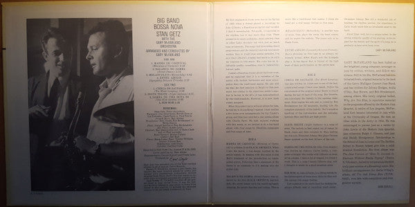 Stan Getz : Big Band Bossa Nova (LP, Album, Wad)