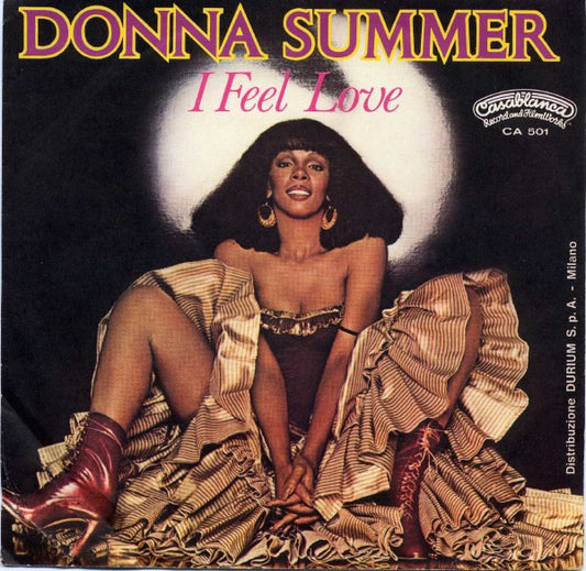 Donna Summer : I Feel Love  (7", Single)