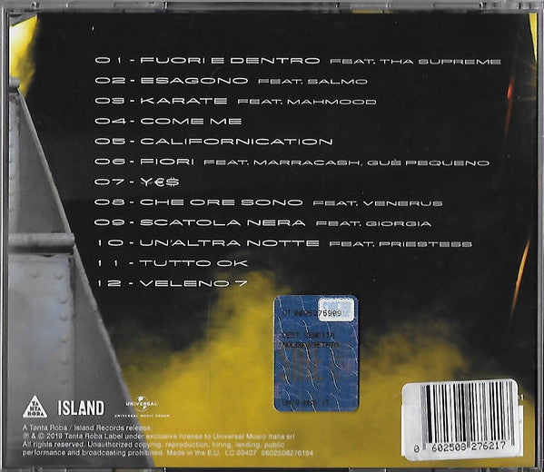 Gemitaiz & Madman (18) : Scatola Nera (CD, Album)