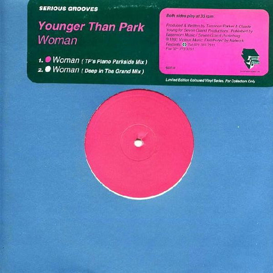 Younger Than Park : Woman (10", Ltd, W/Lbl, Pin)