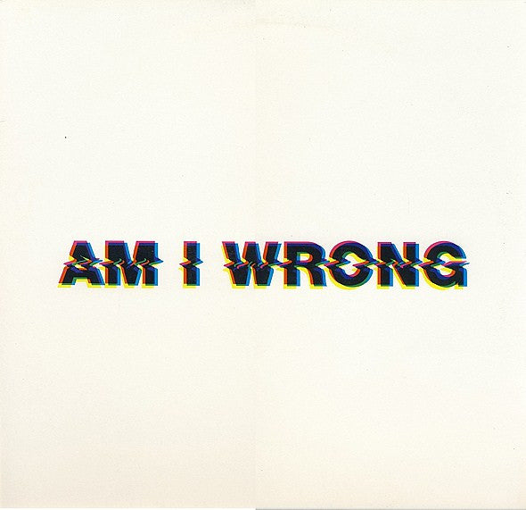 Etienne De Crécy : Am I Wrong (12", Single)