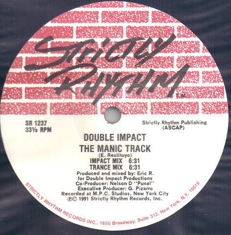 Double Impact (2) : The Manic Track (12")