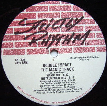 Double Impact (2) : The Manic Track (12")