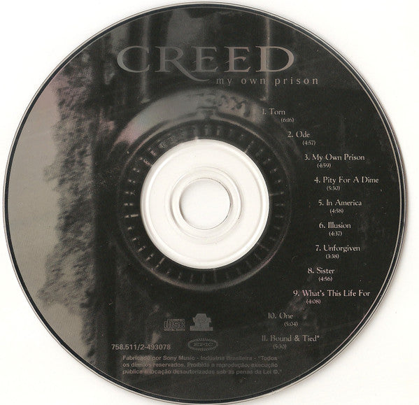 Creed (3) : My Own Prison (CD, Album)