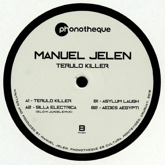 Manuel Jelen : Terulo Killer (12", EP)