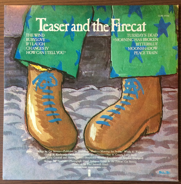Cat Stevens : Teaser And The Firecat (LP, Album, Gat)