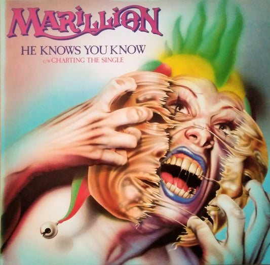Marillion : He Knows You Know c/w Charting The Single (12", Single, Cre)