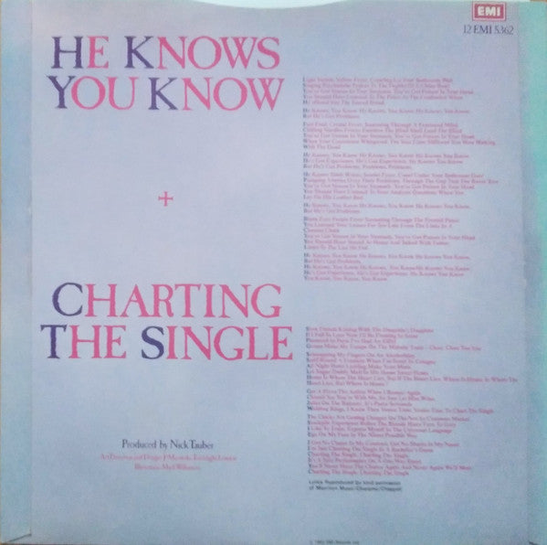 Marillion : He Knows You Know c/w Charting The Single (12", Single, Cre)