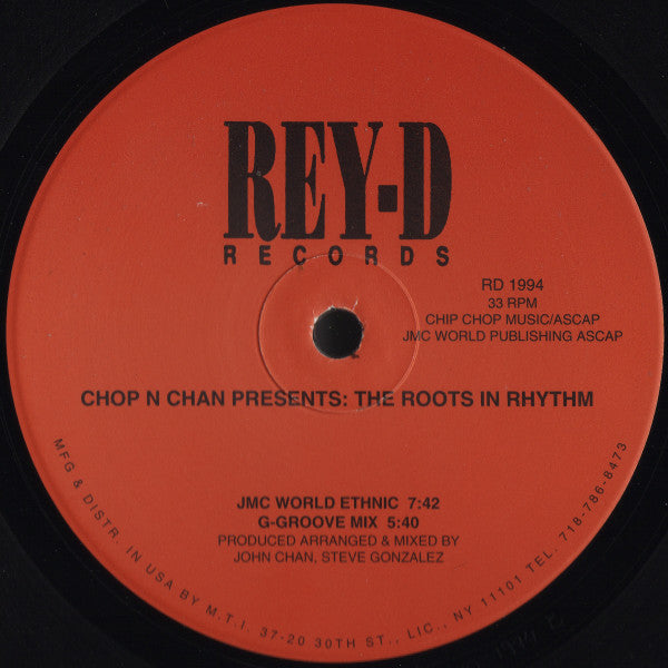 Chop N Chan : The Roots In Rhythm (12")