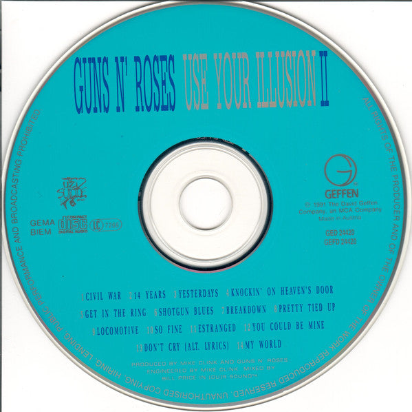 Guns N' Roses : Use Your Illusion II (CD, Album)