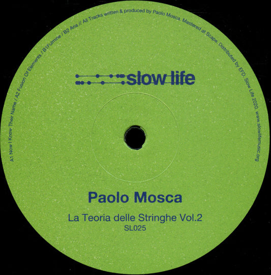 Paolo Mosca (2) : La Teoria Delle Stringhe Vol. 2 (12")