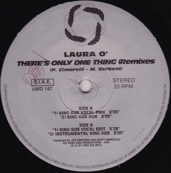 luca colombo : There's Only One Thing (2x12", Ltd)