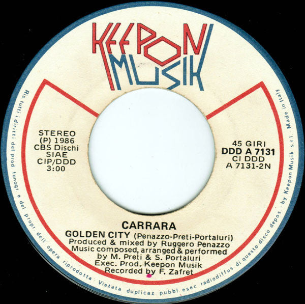 Carrara : S.O.S. Bandido (7")