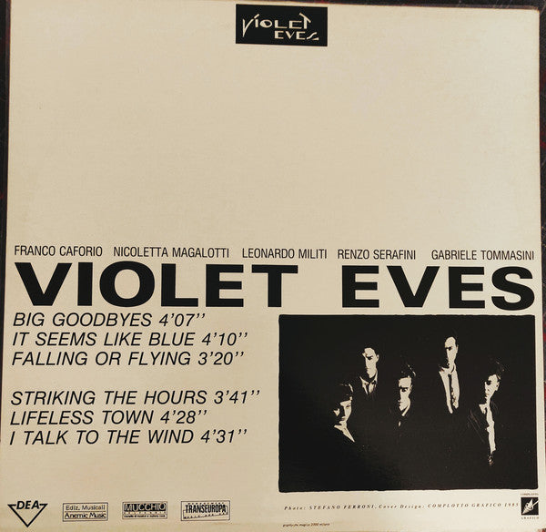 Violet Eves : Incidental Glance (LP, MiniAlbum)