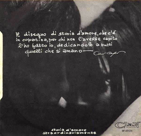 Adriano Celentano : Storia D'Amore (7", Single)