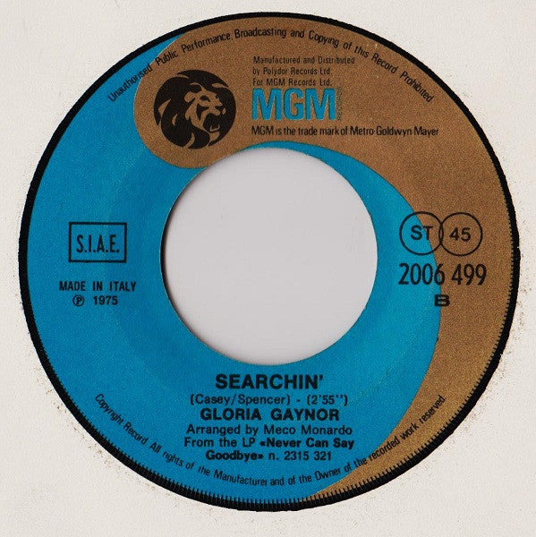 Gloria Gaynor : Reach Out, I'll Be There  (7", Single)