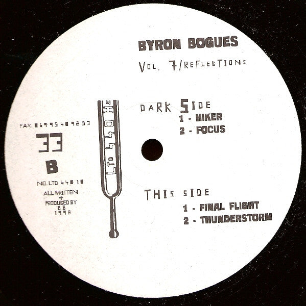 Byron Bogues : Vol. 7 / Reflections (12")