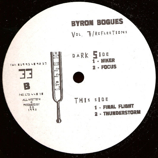 Byron Bogues : Vol. 7 / Reflections (12")