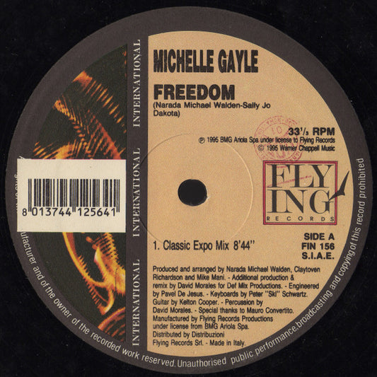 Michelle Gayle : Freedom (12")