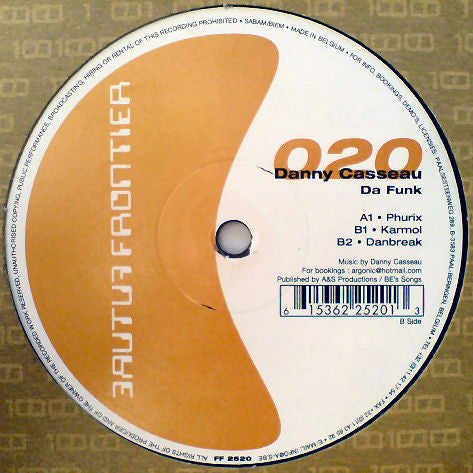 Danny Casseau : Da Funk (12")