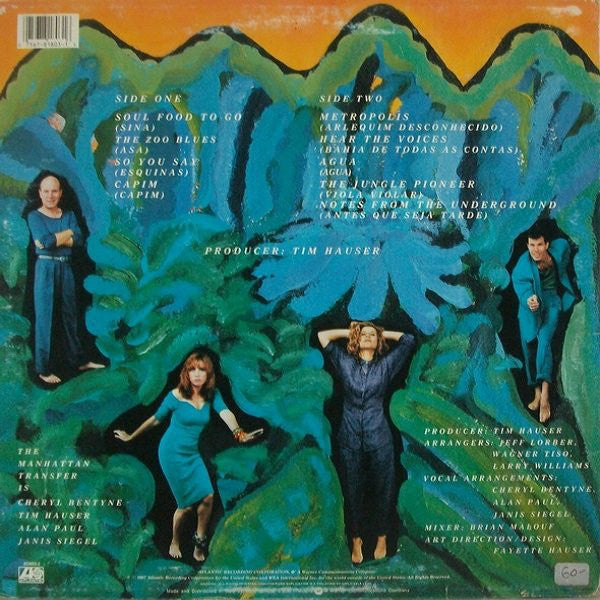 The Manhattan Transfer : Brasil (LP, Album)