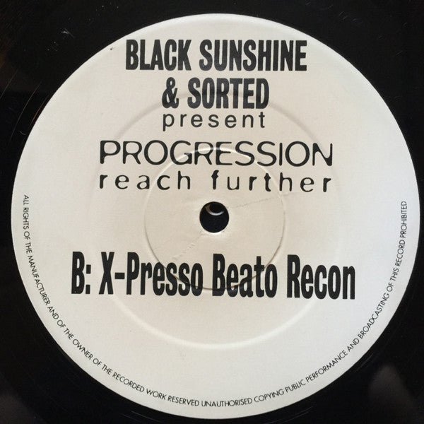 Progression : Reach Further (The X-Press 2 Reconstruction) (12")