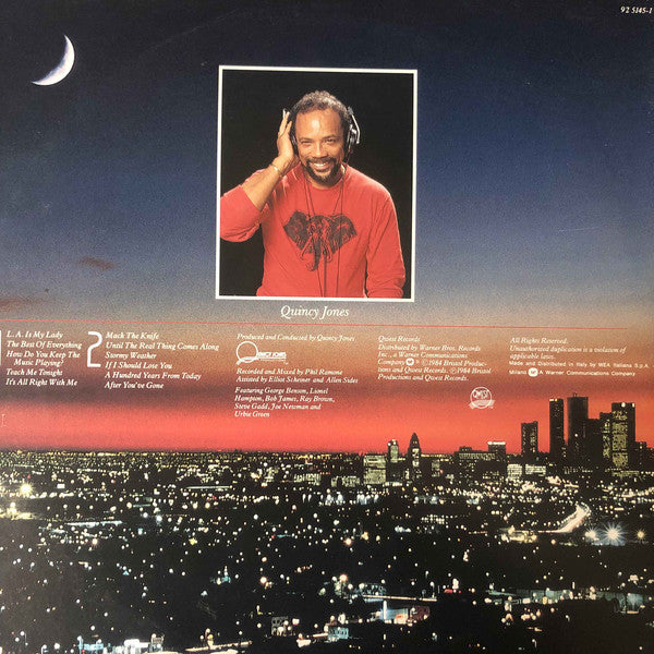 Frank Sinatra With Quincy Jones And Orchestra* : L.A. Is My Lady (LP, Album)