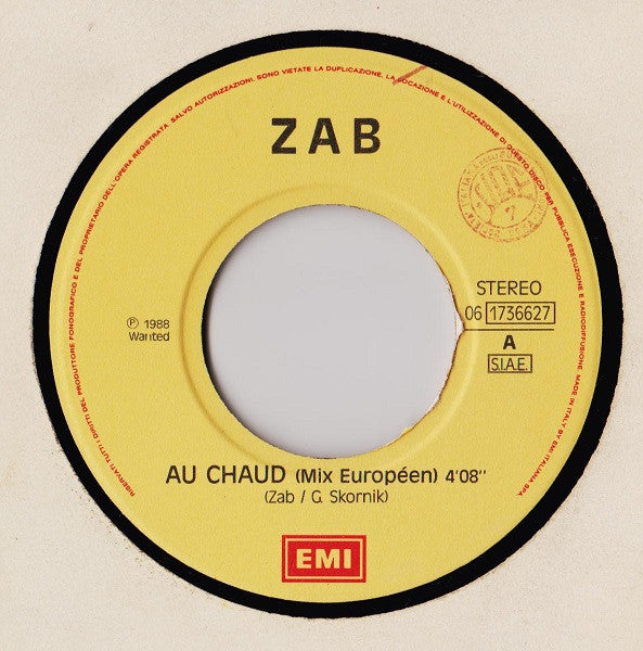 Zab : Au Chaud (7")